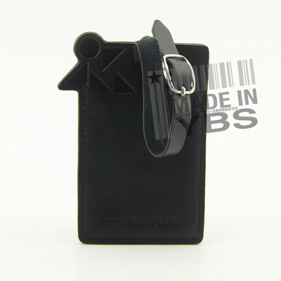 真皮行李牌 深圳工廠定制，優質箱包服裝配件選擇